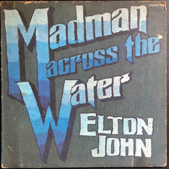 Elton John Madman Across The Water Vinyl Lp '71 - Picture 1 of 14